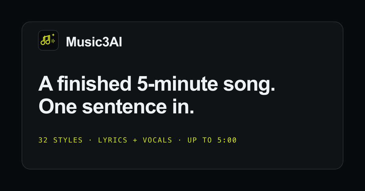 Music3AI preview